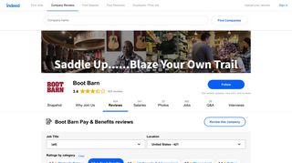 
                            4. Working at Boot Barn: 92 Reviews about Pay & Benefits | Indeed.com - Boot Barn Employee Portal