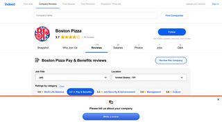 
                            4. Working at Boston Pizza: Employee Reviews about Pay ... - Boston Pizza Employee Portal