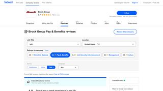 
                            5. Working at Brock Group: 205 Reviews about Pay & Benefits ... - Brock Group Employee Portal