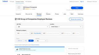 
                            7. Working at CIS Group of Companies: Employee Reviews ... - Cis Group Portal