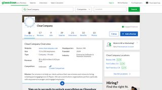 
                            6. Working at ClearCompany | Glassdoor - Clear Company Portal