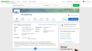 
                            6. Working at CRC Health Group | Glassdoor - Crc Health Group Portal