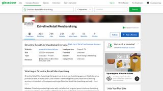 
                            8. Working at Driveline Retail Merchandising | Glassdoor - Drivelineretail Com Portal