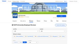 
                            6. Working at ECPI University: 58 Reviews about Pay & Benefits ...