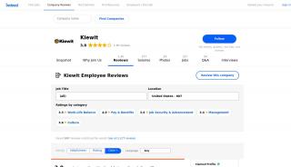 
                            7. Working at Kiewit: 802 Reviews | Indeed.com - Kiewit Employee Portal