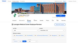 
                            5. Working at Lexington Medical Center: 370 Reviews | Indeed.com - Lexington Medical Center Remote Access Portal
