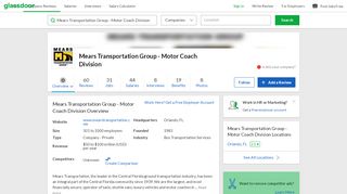 Working at Mears Transportation Group - Motor Coach ... - Mears Transportation Driver Portal