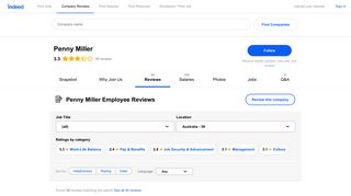 
                            2. Working at Penny Miller: Employee Reviews | Indeed.com - Penny Miller Distributor Portal