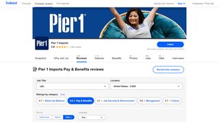 
                            6. Working at Pier 1 Imports: 556 Reviews about Pay & Benefits ... - Pier 1 Imports Employee Portal