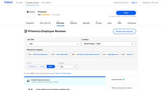 
                            8. Working at Primerica: 3,362 Reviews | Indeed.com - Primerica Employee Portal