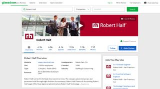 
                            3. Working at Robert Half | Glassdoor - Https Authorize Roberthalf Com Portal Portal Htm