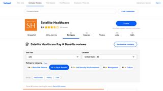 
                            5. Working at Satellite Healthcare: Employee Reviews about Pay ... - Satellite Healthcare Employee Portal