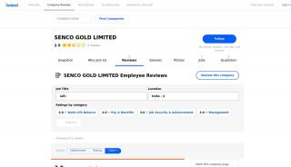 
                            2. Working at SENCO GOLD LIMITED: Employee Reviews | Indeed.co.in - Senco Gold Employee Portal