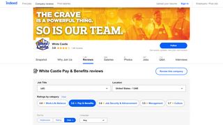 
                            6. Working at White Castle: 632 Reviews about Pay & Benefits ... - White Castle Employee Login
