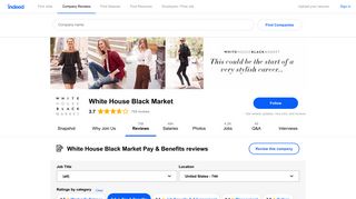 
                            8. Working at White House Black Market: 174 Reviews about ... - White House Black Market Associate Portal