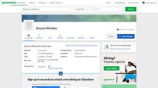 
                            4. Working at Xiocom Wireless | Glassdoor - Xiocom Portal