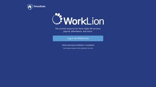 
WorkLion – Penn State's HR Portal
