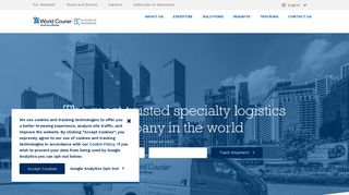 
                            4. World Courier | Medical Courier Services, Medical Logistics - World Courier Login