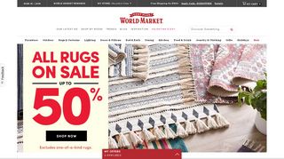 
                            5. World Market: Furniture, Home Decor, Rugs, Unique Gifts - World Market Explorer Com Portal
