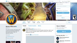 
                            7. World of Warcraft (@Warcraft) | Twitter - Bfa Beta Sign Up