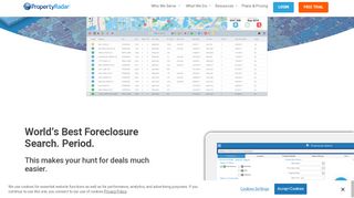 
                            4. World's Best Foreclosure Search. Period. PropertyRadar - Foreclosureradar Portal