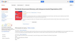 
                            6. Worldwide Government Directory with Intergovernmental ... - Smarttnet Webmail Portal