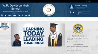 
                            7. WP Davidson High School - Information Now Portal Mcpss