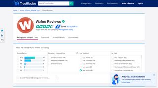
                            8. Wufoo Reviews & Ratings 2020 | TrustRadius - Secure Wufoo Com Portal