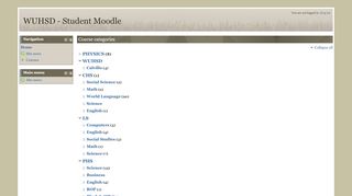 
                            1. WUHSD - Student Moodle - Whs Moodle Login
