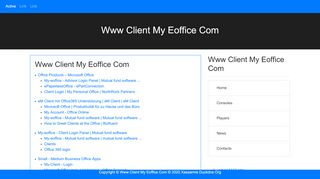 
                            7. Www Client My Eoffice Com - Duck DNS - My E Office Advisor Portal
