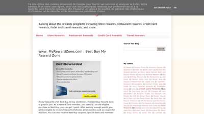 www. MyRewardZone.com : Best Buy My Reward Zone