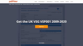 
                            5. Www Vsg Co Uk Application Form - Fill Online, Printable ... - Vsg Careers Portal