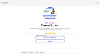 
www.Carematic.com - Carematic - Software Solutions for ...
