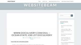
                            1. www.doculivery.com/osjl - Ocean State Job Lot Doculivery ... - Doculivery Osjl Login