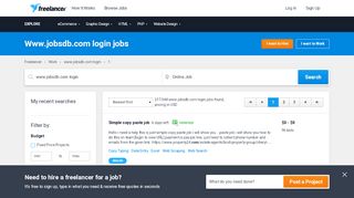 
                            6. Www.jobsdb.com login Jobs, Employment | Freelancer - Www Jobsdb Com Portal
