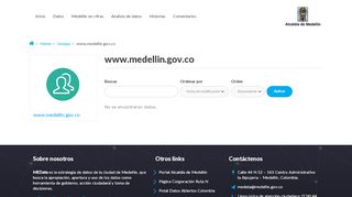 
www.medellin.gov.co | MEData
