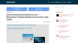 
                            5. www.momentumcardbalance.com - Momentum Prepaid ... - Momentum Mastercard Portal