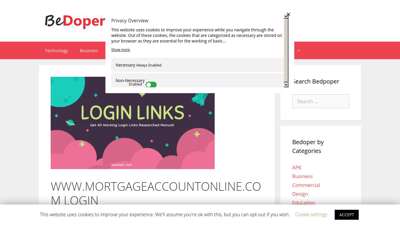 Www.mortgageaccountonline.com Login
