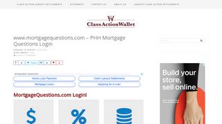 
                            6. www.mortgagequestions.com – PHH Mortgage Questions Login - Mortgagequestion Com Login