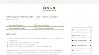 
                            6. www.mychart.ssmhc.com - SSM Health MyChart ... - Mychart Ssmhc Com Portal