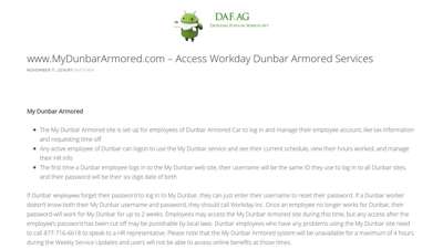 www.MyDunbarArmored.com – Access Workday Dunbar Armored ...
