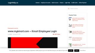 
                            6. www.mykmart.com - Kmart Employee Login - Login Helps - Kmart Login Portal