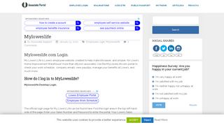 
                            9. www.myloweslife.com Login - My Lowes Life Employee Portal - Lowes 401k Portal