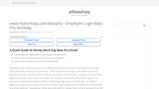 
                            3. www.myworkday.com/basspro – Employee Login Bass Pro ... - Workday Bass Pro Login Flex