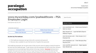 
                            5. www.myworkday.com/psahealthcare – PSA Employee Login ... - Workday Psa Healthcare Login