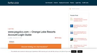 
www.payolcc.com - Orange Lake Resorts Account Login ...
