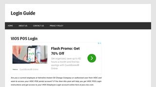 www.pos.vioc.com- POS VIOC Employee Login - Login Guide - Valvoline Login Pos