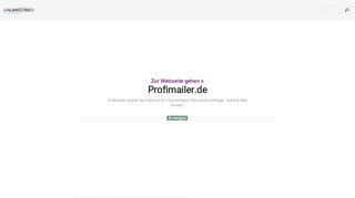 
                            8. www.Profimailer.de - Microsoft Exchange - Urlm.de - Profimailer Login