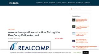 
                            8. www.realcomponline.com - How To Login In RealComp ...