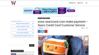 
                            3. www.searscard.com make payment – Sears Credit Card ... - Searscard Payment Portal